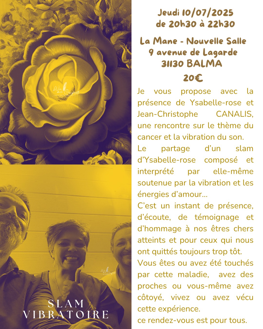 Cercle de Rêves avec maria Sierra