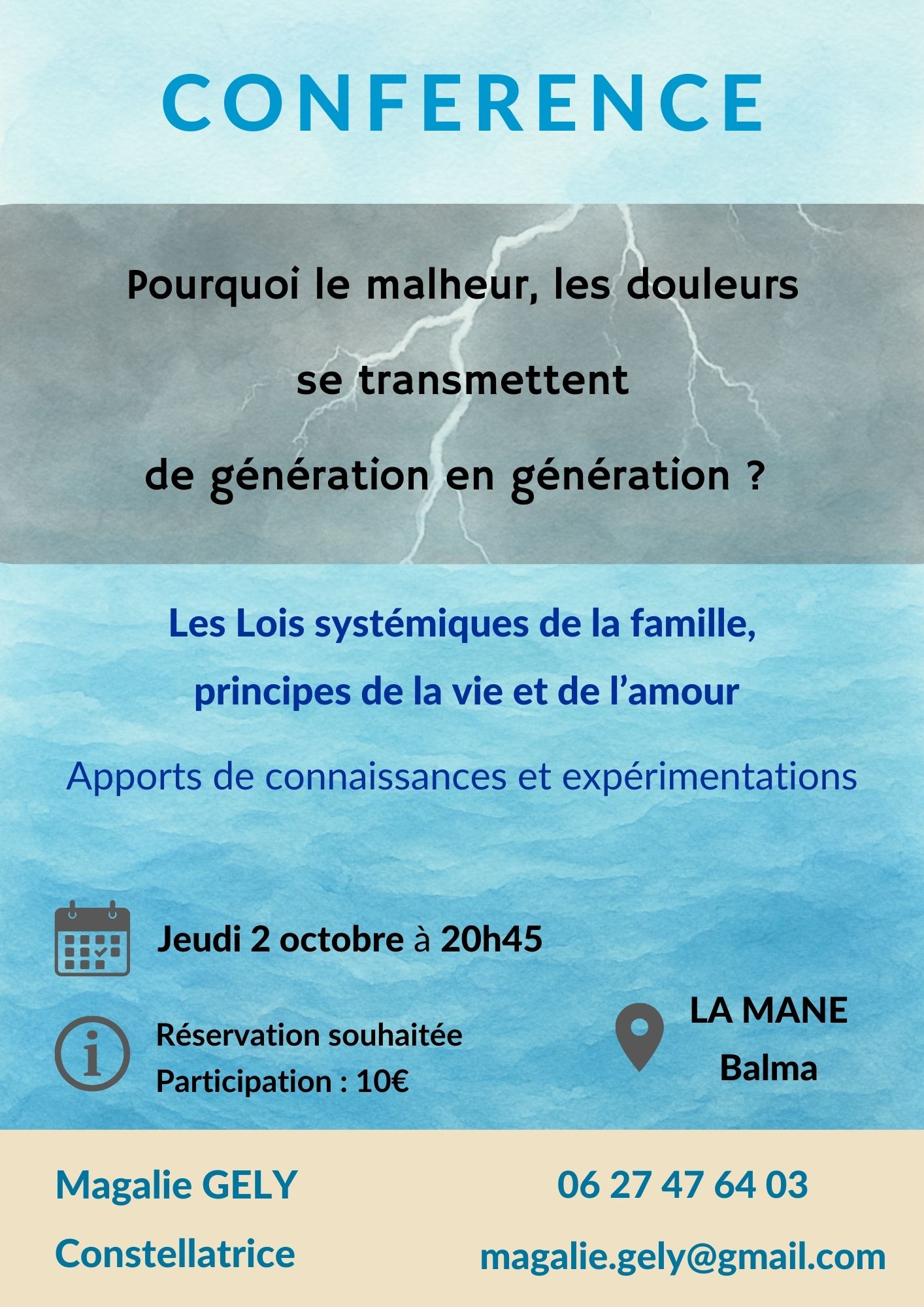 Cercle de Rêves avec maria Sierra