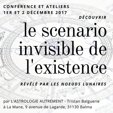 Conférence Tristan Balguerie : “le scénario invisible de l’existence”