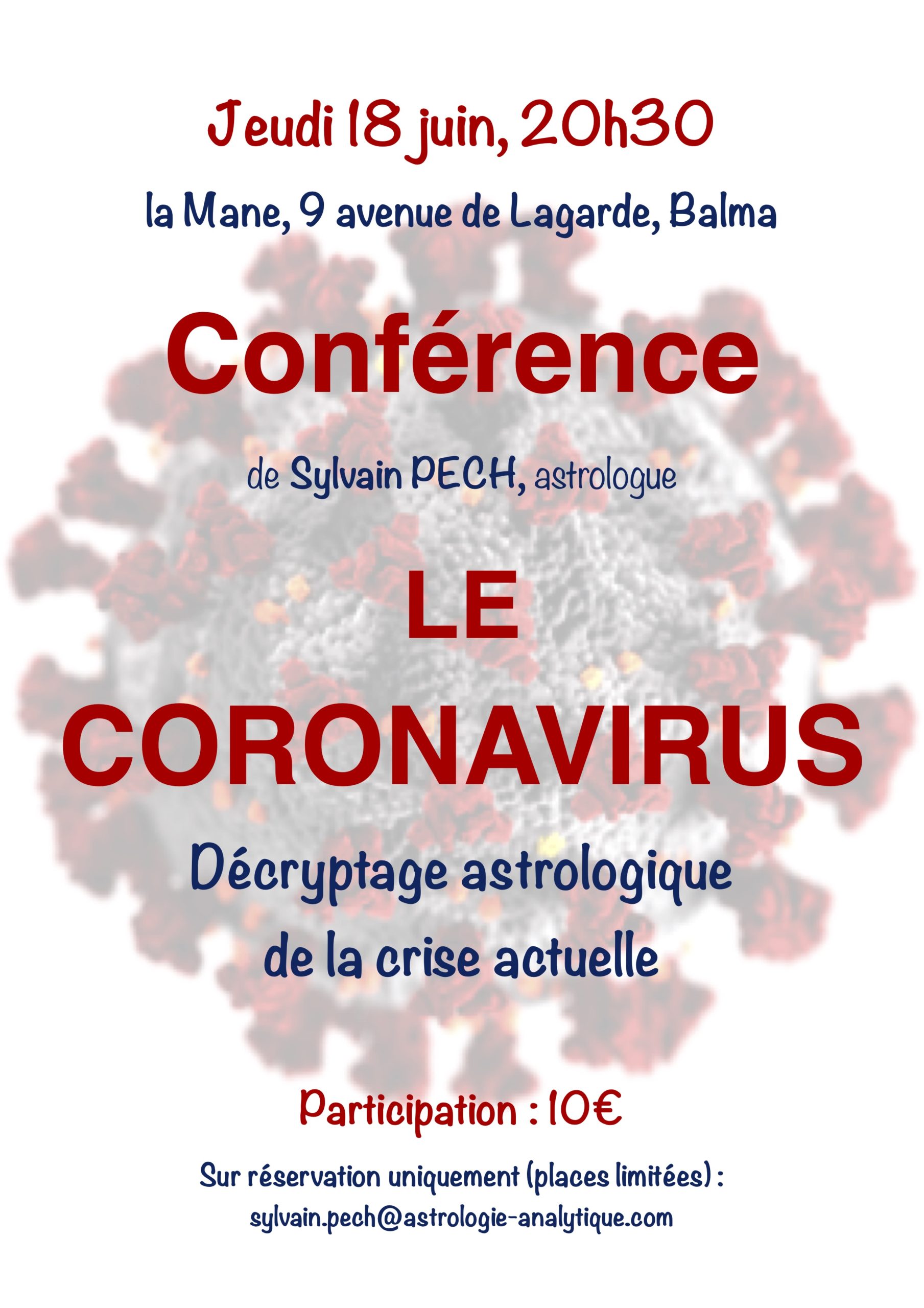 Conférence Astrologique Le Coronavirus 