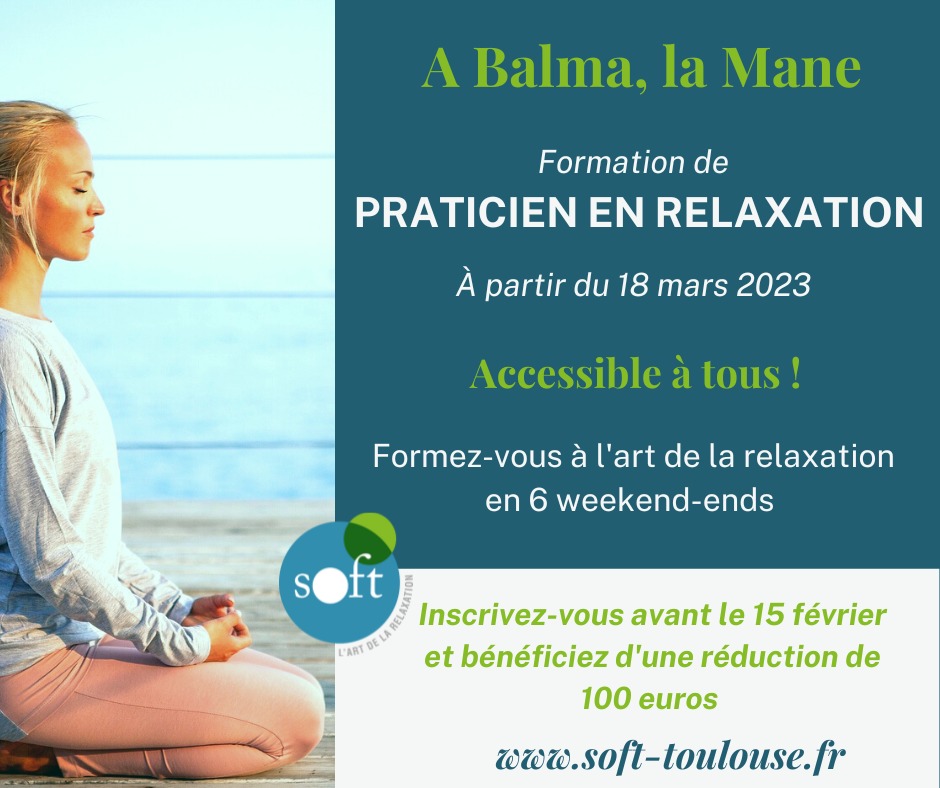 Formation praticien en relaxation Toulouse Balma